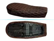 Fit For Royal Enfield GT & Interceptor 650 D1 Touring Leather Dual Seat