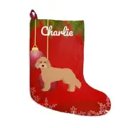 Cockapoo Stocking Gift Cocker Doodle Mom Dad Personalized Christmas Decoration