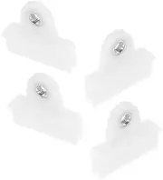 ASAKKURA 4pcs Glass Fixed Window Components for Glass Window Glass Fixed Universal for Window Door Adjuster Glasses Window Plastic