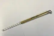 Camel 40-400 Gold Color Pocket Air Tire Pressure Gauge - Calibrated 1-50 PSI