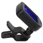 Clip On Tuner Metronome Auto Shutdown High Accuracy Plastic For Folk Guitar