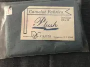 New Camelot Fabrics “Plush” 16 ct 12x18” Wedgewood Blue
