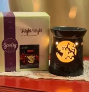 Scentsy Fright Night Bat Tree Halloween Full Size Wax Warmer Melt - Retired