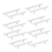 15pcs Stainless Steel Kitchen Cupboard Cabinet Drawer T Bar Pull Handle Knob 6"