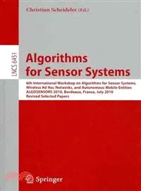 在飛比找三民網路書店優惠-Algorithms for Sensor Systems