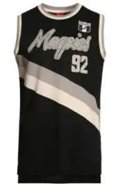 Collingwood Magpies AFL Mens Throwback Singlet Sizes S-3XL BNWT