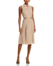 L'Agence Kylo Belted Shirtdress