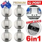 Control Home Kitchen Alloy Gas Stove Cooker 6PC Oven Cooktop Metal Switch KnoGY