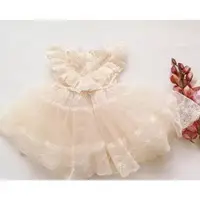 在飛比找ETMall東森購物網優惠-夏款女童仙氣蕾絲刺繡層層公主裙