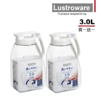 在飛比找momo購物網優惠-【Lustroware】日本岩崎密封防漏耐熱冷水壺3.0L(