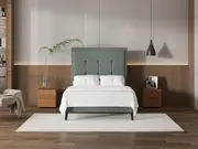 My Style Framed Headboard & Drawer Base - Double / Seaglass / Slimline Base
