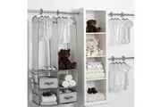 Delta Children 24 Piece Nursery Storage Set Cool Grey