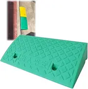 Loading Ramps, Threshold Ramp, Rubber Kerb Ramps Curb Ramp Threshold Scooter Wheelchair Ladder Uphill Mat Plastic PVC Waterproof Entrance Ramp (Color : Black, Size : 50X27X9CM),Portable Ramps