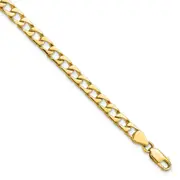 8 Inch 10K Fancy Link Bracelet