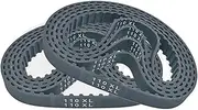 Transmission Belt Width 6.35mm Rubber Synchronous Belts 60XL025 80XL025 3D Set Rc Project XL Timing Belt 60XL 80XL V-Belt (Color : 10pcs, Size : 60XL)