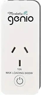 Mirabella Genio Wi-Fi Power Plug with USB-A & USB-C Port Includes Timer & Scheduler Function (10A)