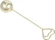 PAMINGONO Romantic Heart Shaped Table Card Holder with Stable Clip for Name Cards Menus Signs Space Saving Design for Weddings Anniversaries and Celebrations Luxurious Finish