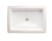 DXV D20140000.415 Pop 24" Rectangular Undermount Sink CANVAS WHITE New in Box!