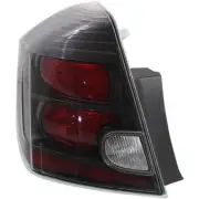 NI2800188 Fits 2010-2012 Nissan Sentra SR|SE-R|Spec V Driver Tail Light CAPA (for: Nissan)