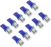 Beatifufu 10 Pack Led Car Lights 5050 5smd Bulbs for Side Map Lights (error Design)