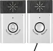 Liukouu 2.4GHz Mini Portable Dual Way Voice Intercom Wireless Doorbell Intercom System with Doorbell