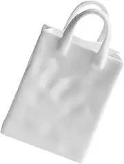Handbag Bag Vase Tote Purse Ceramic Vase Modern Pen Container Trendy Pen Container Decor Handbag Vases for Flowers Purse Flower Vase Hydroponics Office White Ceramics Small Ceramic