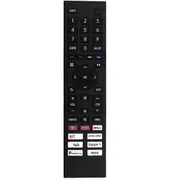 Replace ERF3A80 Remote for 4K Android UHD Smart TV 43A6G 50A6G 55A6G 60A6G 65A6G 70A6G 75A6G 43A6GTUK 50A6GTUK Black
