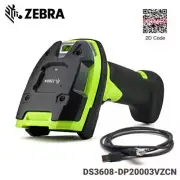 Zebra DS3608-DP20003VZCN Ultra Rugged Handheld Barcode Scanner with USB Cable