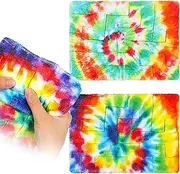 2 Pack Marble Maze Mat Fidget Sensory Tactile Toys for Stress and Anxiety Relief - Calming Classroom Tools to Improve Focus (Bright Style, 8.7 x 6.3 Inch)