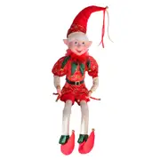 Gibson Gifts Elf Home/Office/Living Room Display Ornament Decor 120x40cm Red