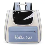 Spacious Cat Backpack Carrier, Portable Cat Carrier, Large Space for Pet, Bac...