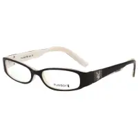 在飛比找momo購物網優惠-【PLAYBOY】光學眼鏡 PB85177(黑色)