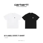 免運CARHARTT WIP 歐版 S/S LABEL STATE T-SHIRT 國旗標 布22EW