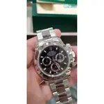 勞力士 116520 ROLEX 迪通拿 DAYTONA 黑面