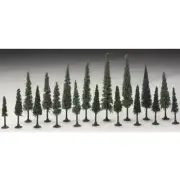 Woodland Scenics TR1585 N/HO Evergreen 2-4" (18) Train Scenery Greenery