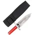 Lesche Digging Tool & Sod Cutter Right Side Serrated Blade with Free Sheath