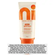Natural Instinct Clean Tinted Fluid Sunscreen SPF50 70ml
