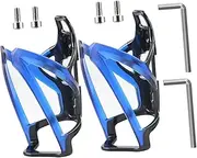 Outdoor Cup Holder 2 Pack Bottle Rack Easy Install Bike Water Bottle Cage Set for Bicycle