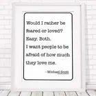 500962 Michael Scott Quote - The Office **** 24x18 WALL PRINT POSTER