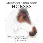 ADULT COLORING BOOK HORSES