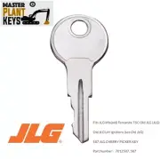 Ignition Key for JLG and Upright Lifts - Scissor Lifts Boom Lifts & Manlifts