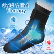 Foot Ice Pack Reusable Cooling Sock Hot Cold Therapy Gel Ankle Relief Arthritis