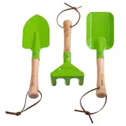 Bigjigs Toys Children's Garden Hand Tools Fork Trowel Rake Accessories Digging