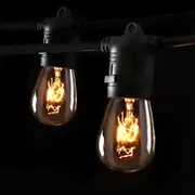 [Jingle Jollys] 38m LED Festoon String Lights Outdoor Christmas We