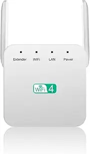 WiFi Range Extender， 300mbps/2.4ghz WiFi Signal Booster，Wireless WiFi Extender，Easy Setup,Strong Penetrating， for Home, Office, Hotel, Library, Etc.