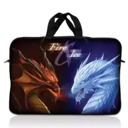 10.2 Inch Tablet Laptop Sleeve Bag Carry Case iPad Pouch with Handle Butterfly