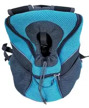 Pet Backpack Carrier Padded Shoulder Breathable Mesh for small Dog Cat