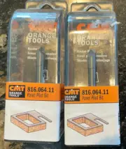 2 PCS of SOLID CARBIDE PANEL PILOT ROUTER BITS by CMT ORANGE TOOL