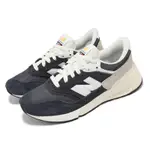 NEW BALANCE 休閒鞋 997R 男鞋 女鞋 黑 白 麂皮 異材質拼接 緩震 情侶鞋 NB U997RMC-D