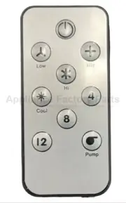 Appliance Factory Parts SPS6281207SP Remote IR Durango 2018 4500E, 5900E Wind
